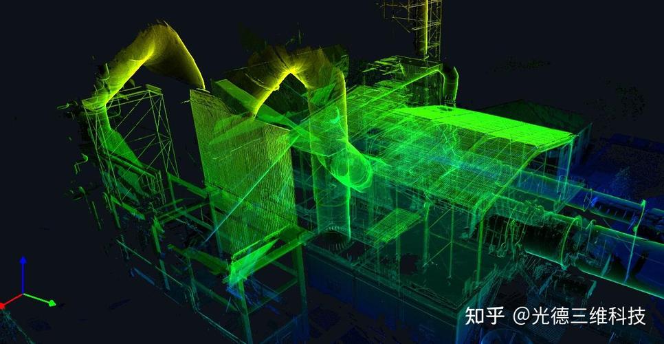 光德三维|大型工厂三维扫描建模数字化的优势与应用
